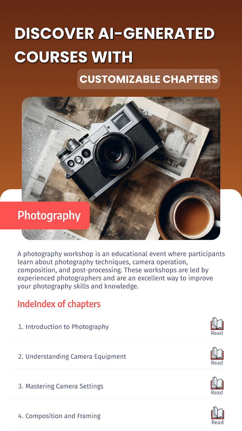 AI Course Generator & Creator screenshot 2