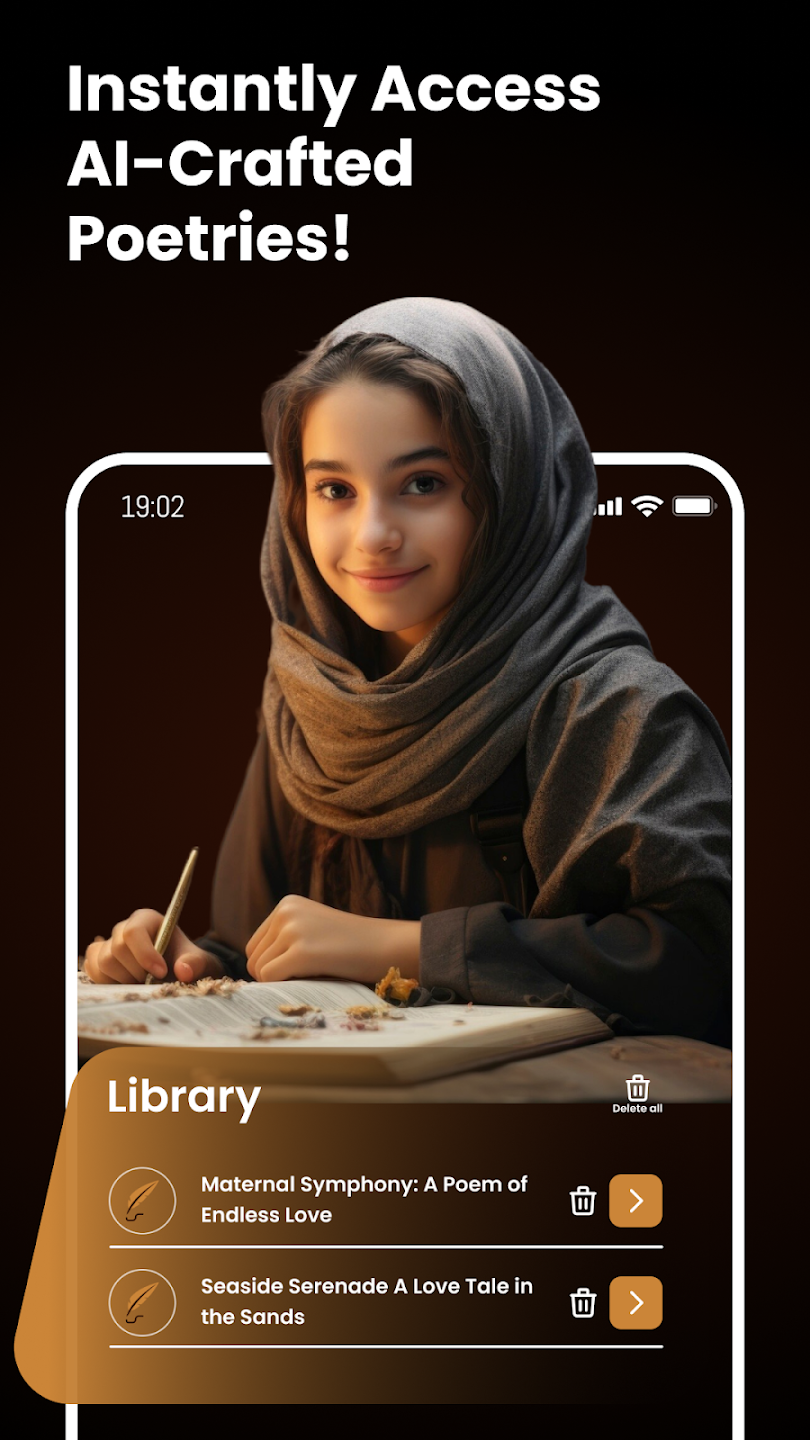 AI Sad Poems & Poetries screenshot 2